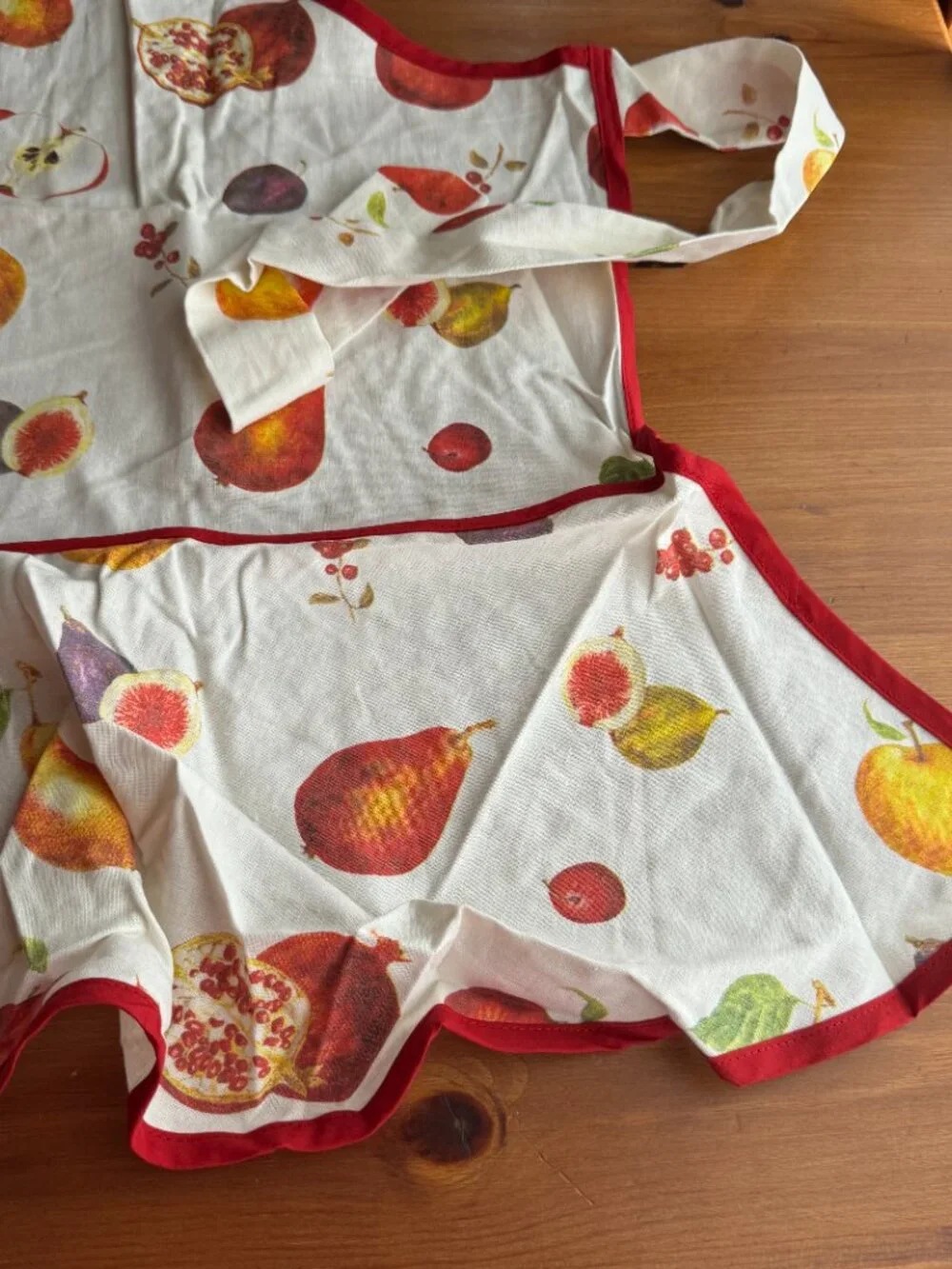 NWT Williams Sonoma Vintage Print Jessie Steele Botanical Print Apron